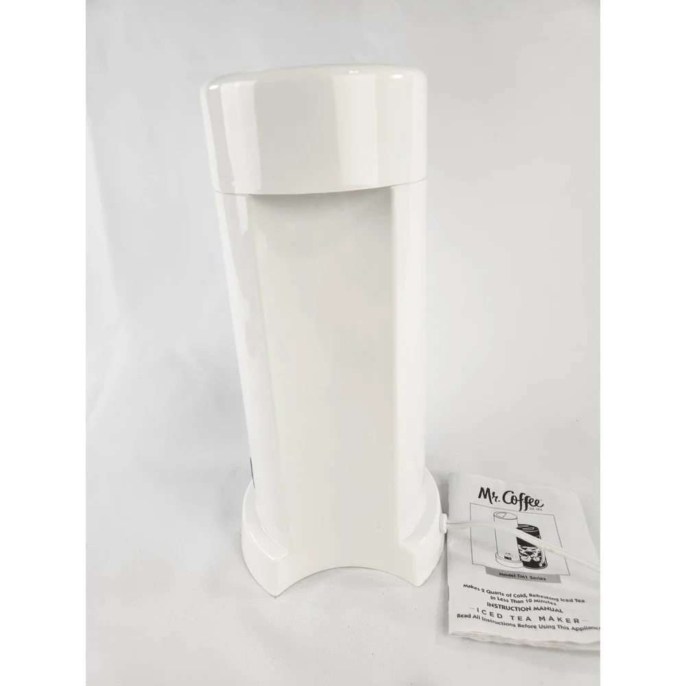 Mr. Coffee TM1 Iced Tea Maker Brewer Base Only 2 Qt Blue Replacement -No PITCHER